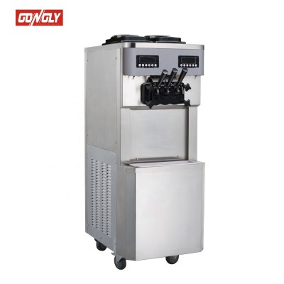 Hot Sale Gongly Factory Soft Serve Ice Cream and Frozen Yogurt Machine With ISO9001 CE Rohs CB