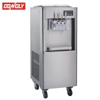 Best Sale 3 Flavors Soft Ice Cream Machine / Ice Cream Making Machine With Imported Compressor